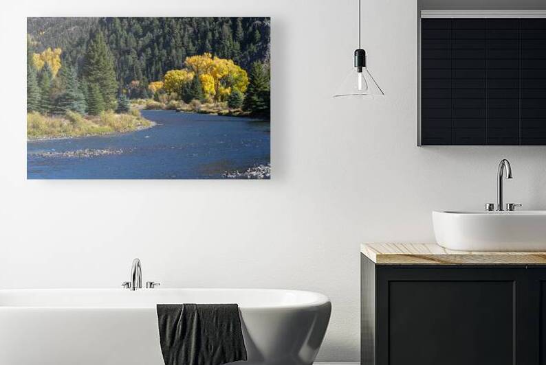 Fall on the Rio Grande by Andy Crawford