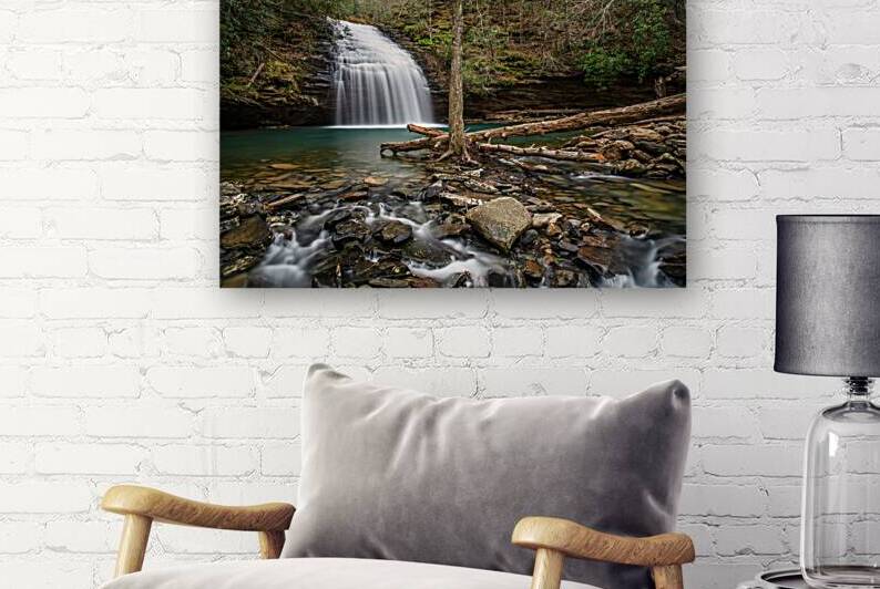 Stinging Fork Falls by Andy Crawford