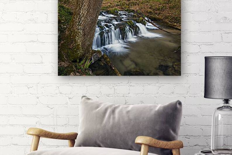 Flat Creek Cascade by Andy Crawford