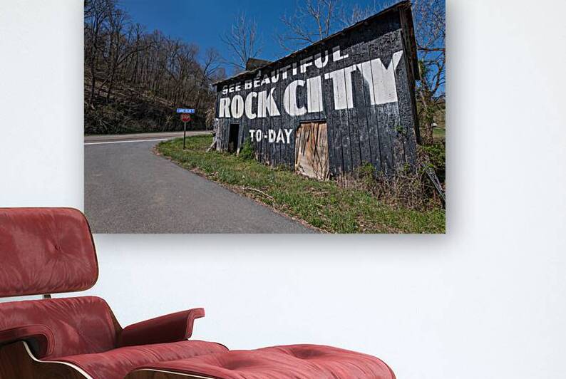 Old Rock City Barn by Andy Crawford