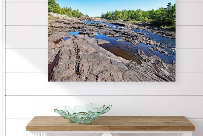 Moon River Falls XII by Deb Oppermann