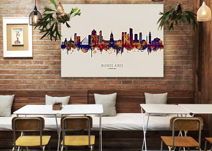 Buenos Aires Argentina Skyline by Towseef Dar