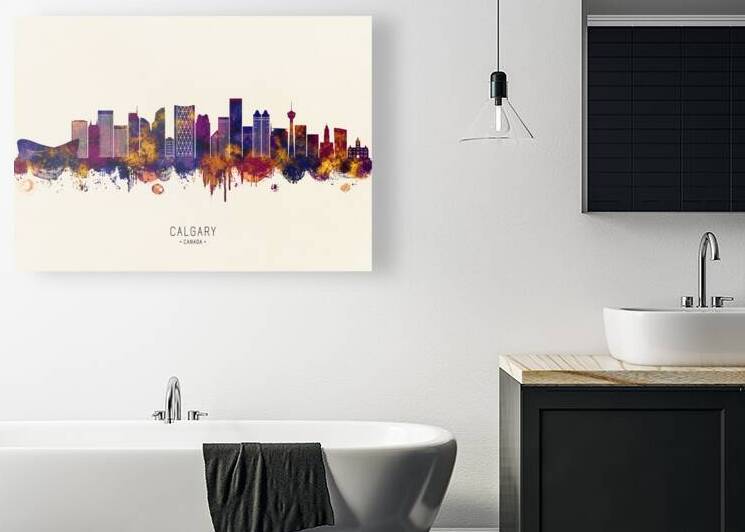 Calgary Canada Skyline by Towseef Dar