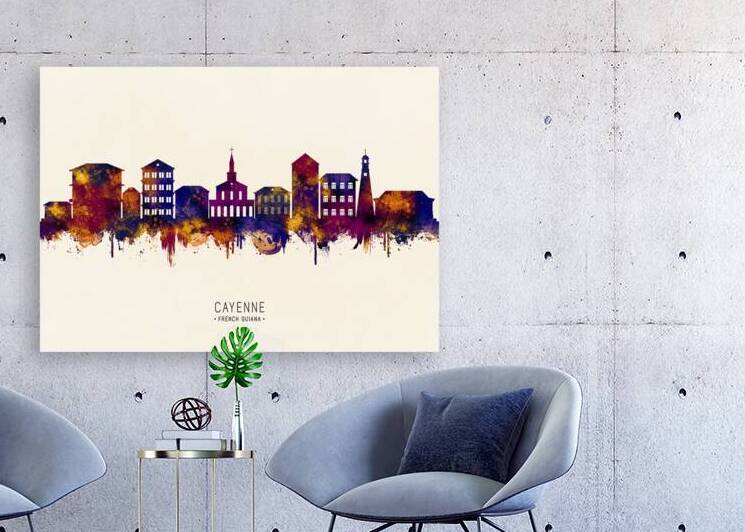 Cayenne French Guiana Skyline by Towseef Dar