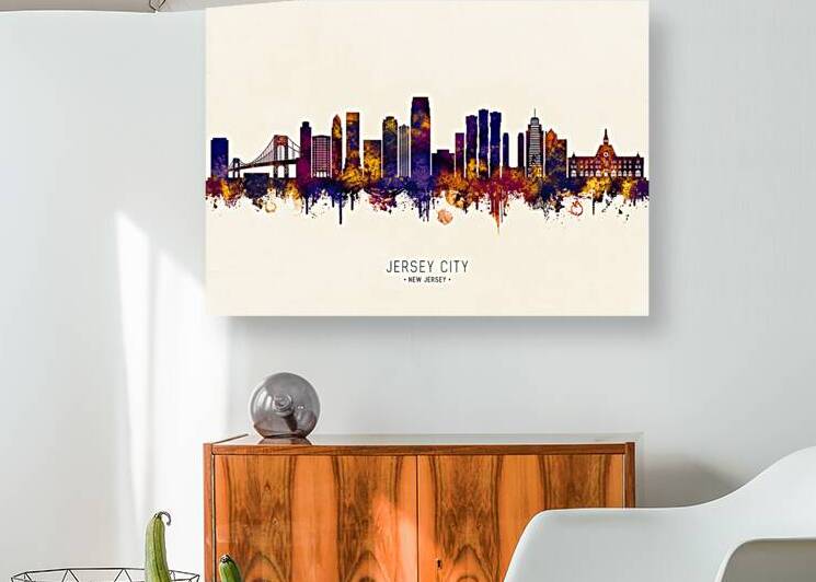 Jersey city New Jersey Skyline by Towseef Dar