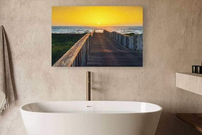 Boardwalk Sunrise by Andy Crawford