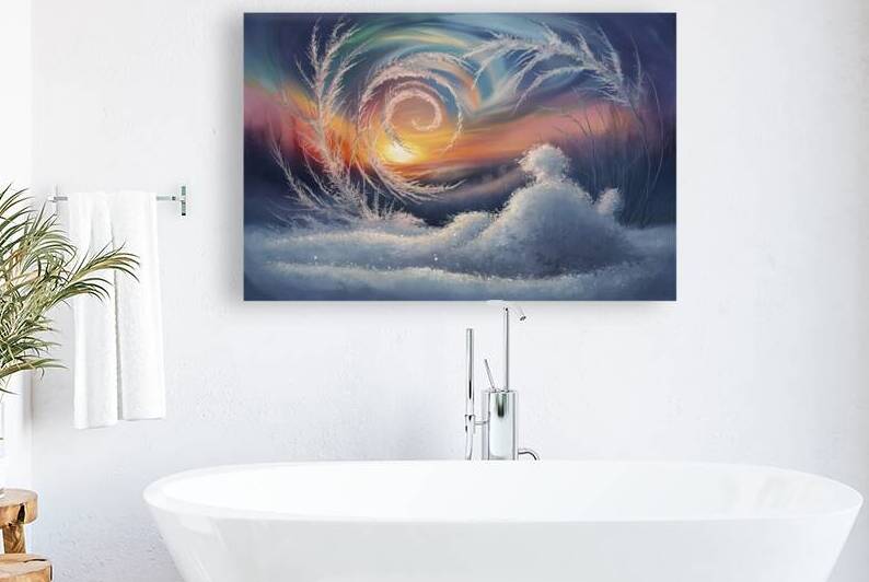 A serene and enchanting winter scene featuring ab 1722582509.5542 by Stoica Lilian