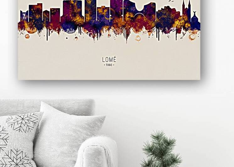 Lome Togo Skyline by Towseef Dar