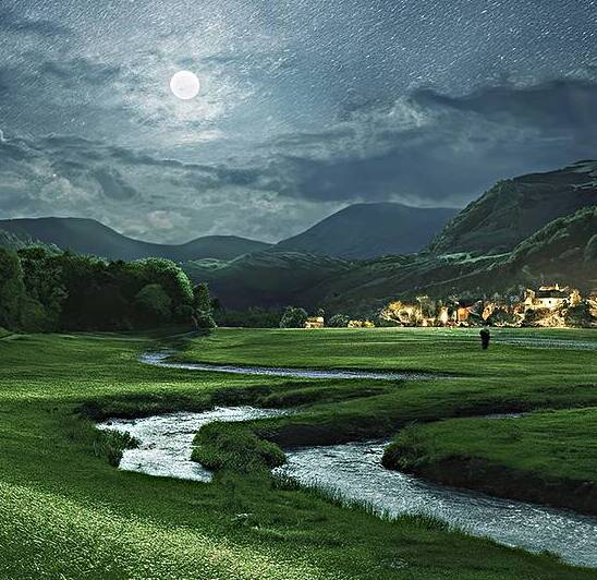 Wonderful night landscape. Moonlight over beautif 1722658582.755 by Valentin Catargiu
