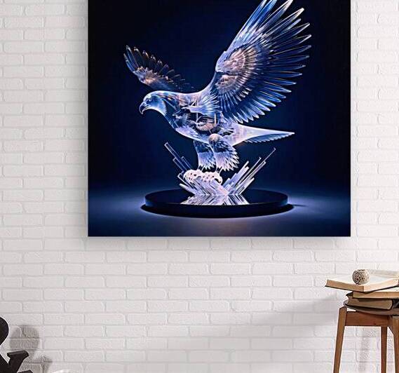 Eagle Scape  by Byron Johnson