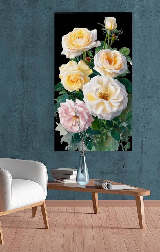 Photo of white roses  by Rose 1998