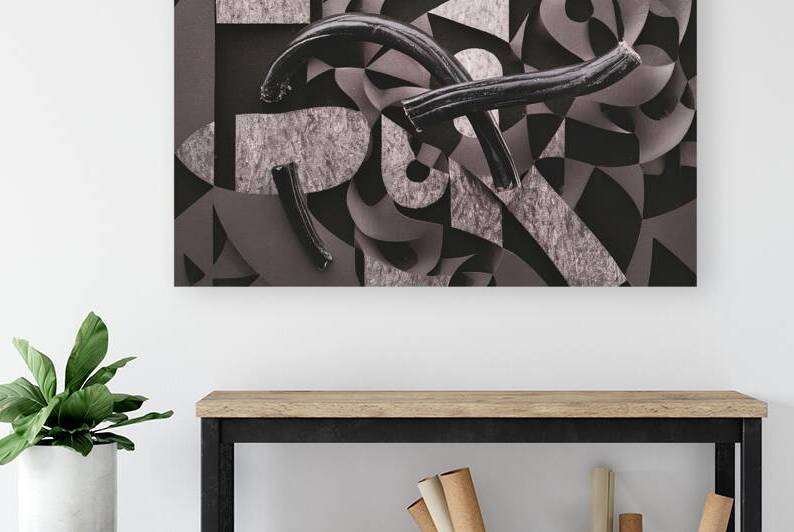 Detail of liquorice stick background 2 by Veres Ioana