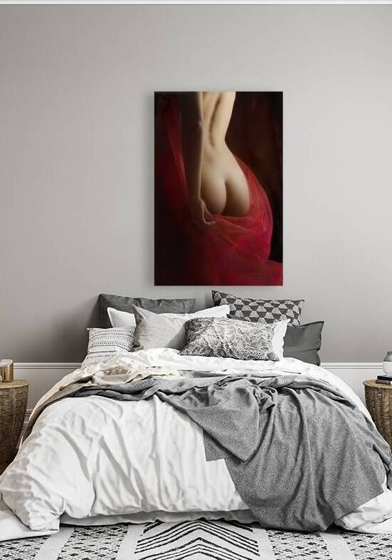 Female body from behind by Jelena Jovanovic Fine Art