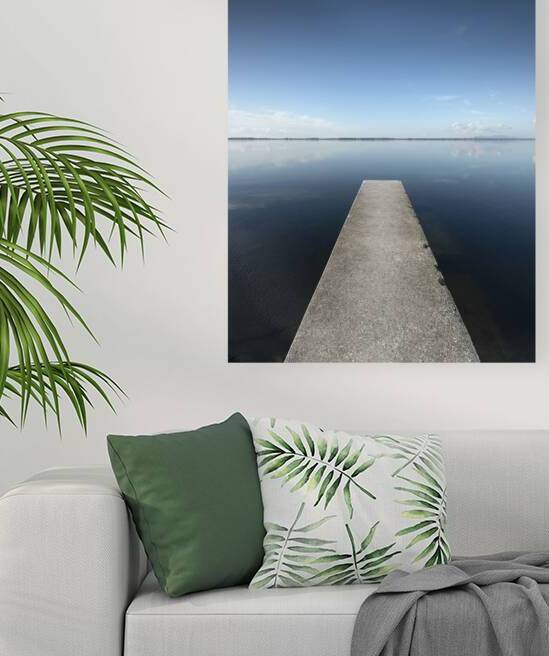 Pier in Orbetello lagoon. Italy by Stefano Orazzini