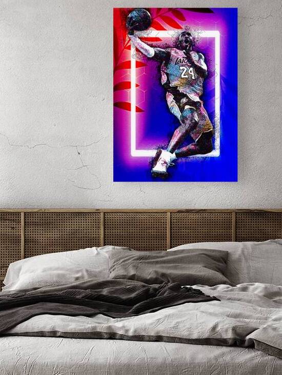 Kobe Bryant Neon by neonartroom