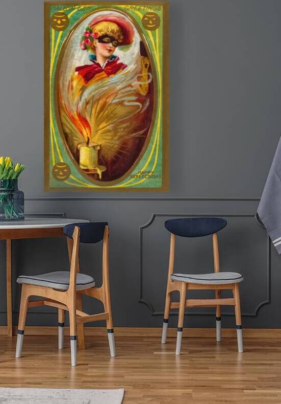 Vintage halloween post card by Steve Painter