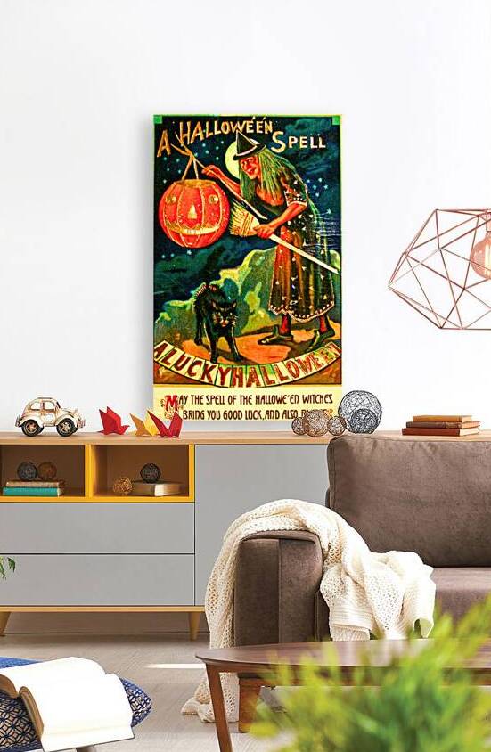 Vintage halloween post card by Steve Painter