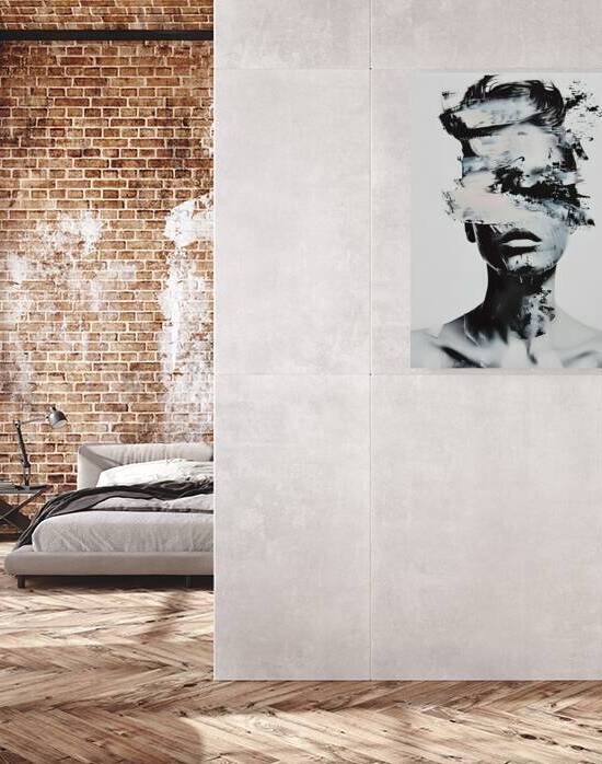 ABSTRACT FACE ART  16 by Online Arts