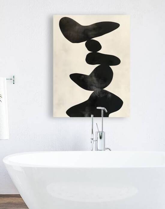 ABSTRACT FACE ART  60 by Online Arts