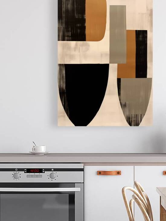 ABSTRACT FACE ART  62 by Online Arts