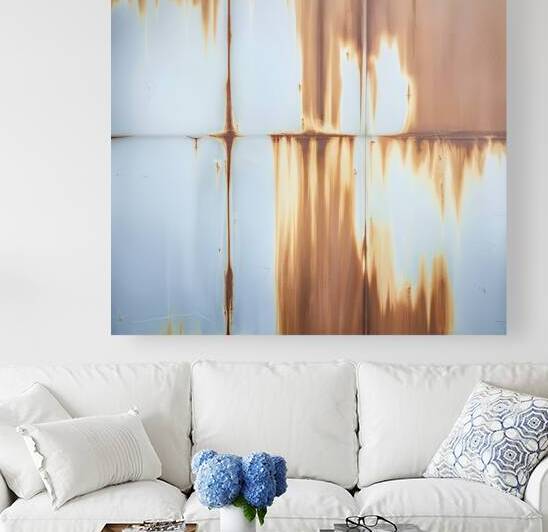 A captivating close up photograph of an aged rust by Mitica Mihaila