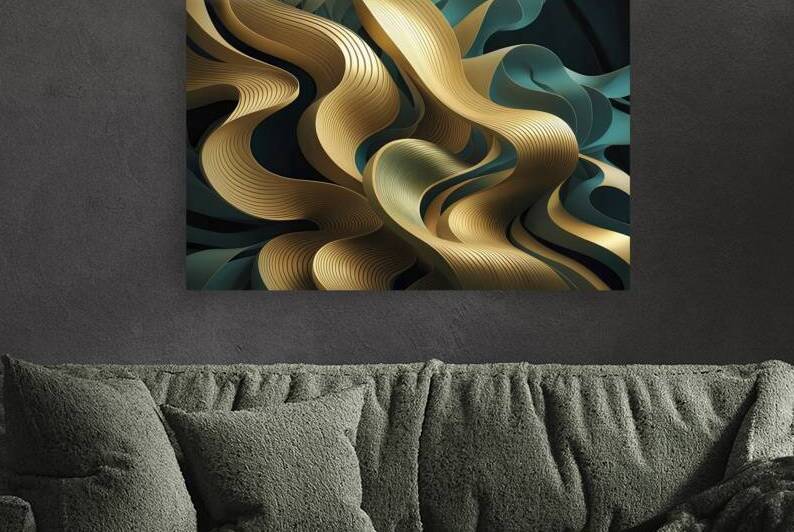 A stunning digital artwork featuring mesmerizing by Mitica Mihaila