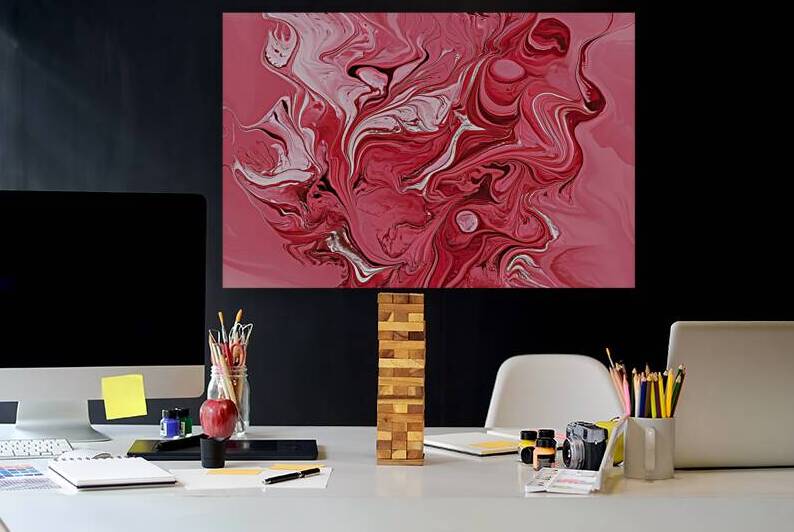 A stunning and intricate marbling pattern featuri by Mitica Mihaila