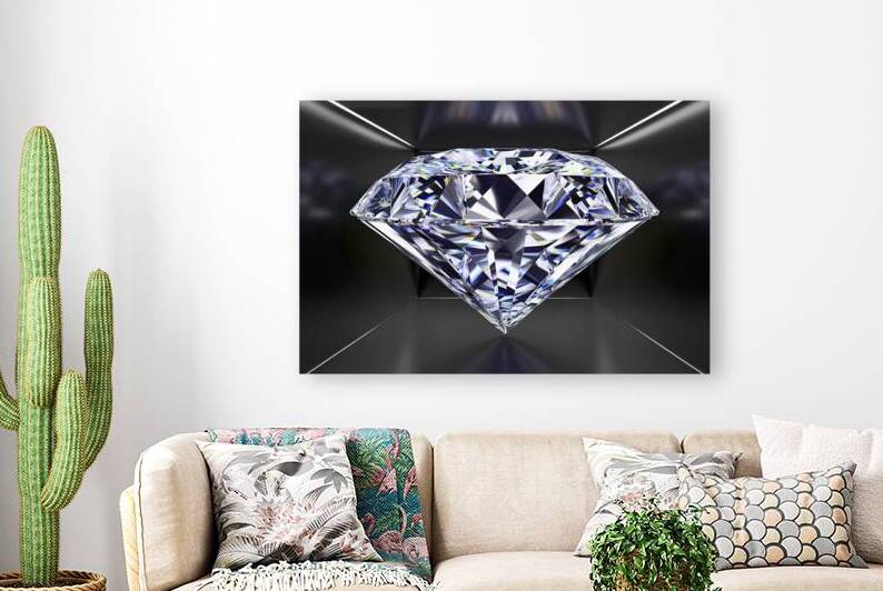 A stunning 3D rendering of diamonds 3 by Mitica Mihaila