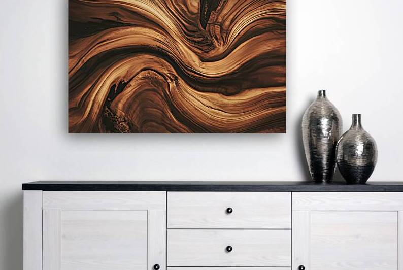 A stunning close up photograph of a wooden surfac by Mitica Mihaila