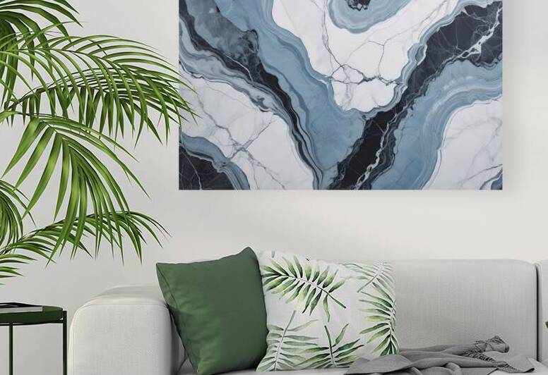 intricately detailed green marble surface 1 by Mitica Mihaila