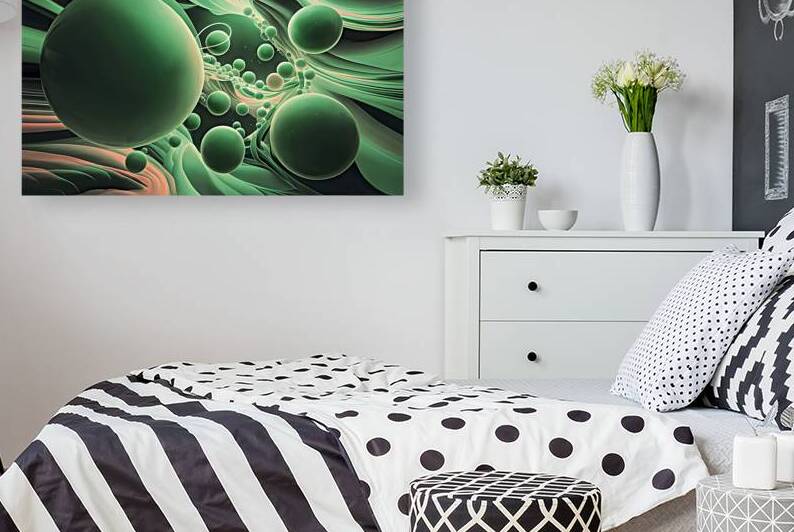 An intriguing abstract piece featuring a cluster by Mitica Mihaila