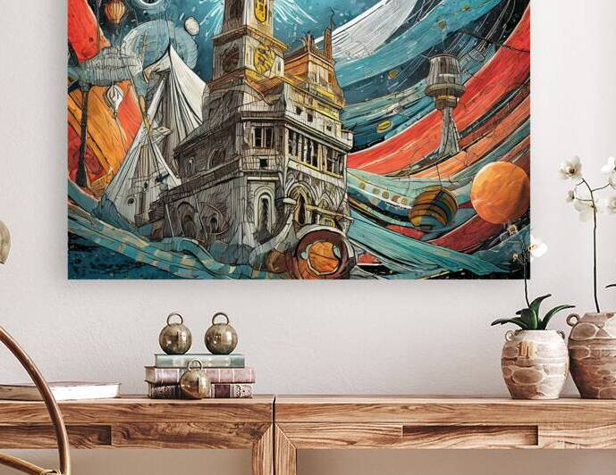 Galactic Fortress - GIA2401-0292-ILU by JordiCarrio