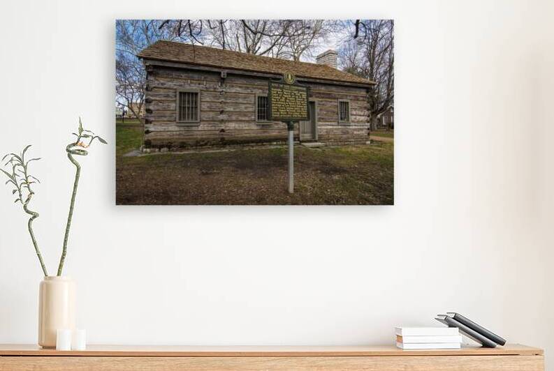Log Courthouse - Danville Kentucky by Gary Whitton
