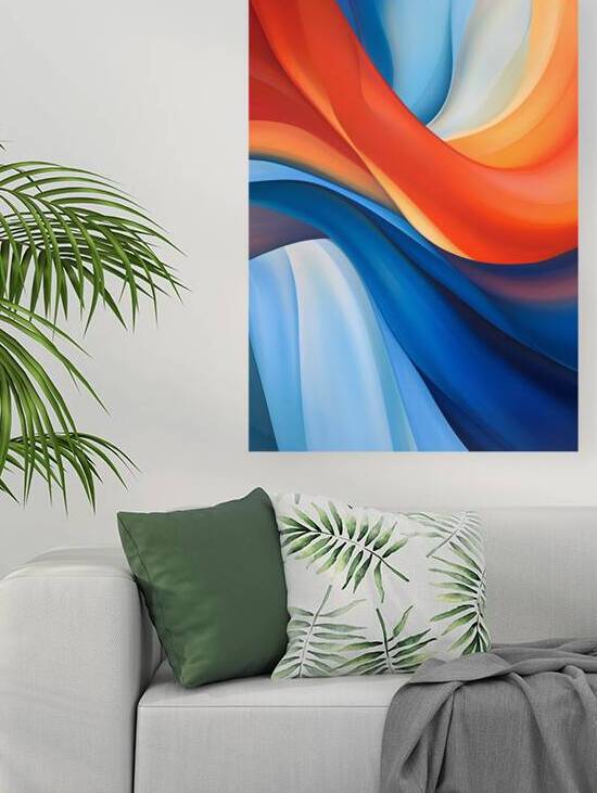 ABSTRACT COLORFUL 11 by Online Arts