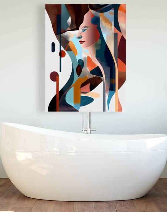 ABSTRACT COLORFUL 13 by Online Arts