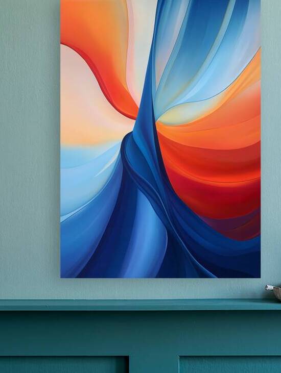 ABSTRACT COLORFUL 14 by Online Arts