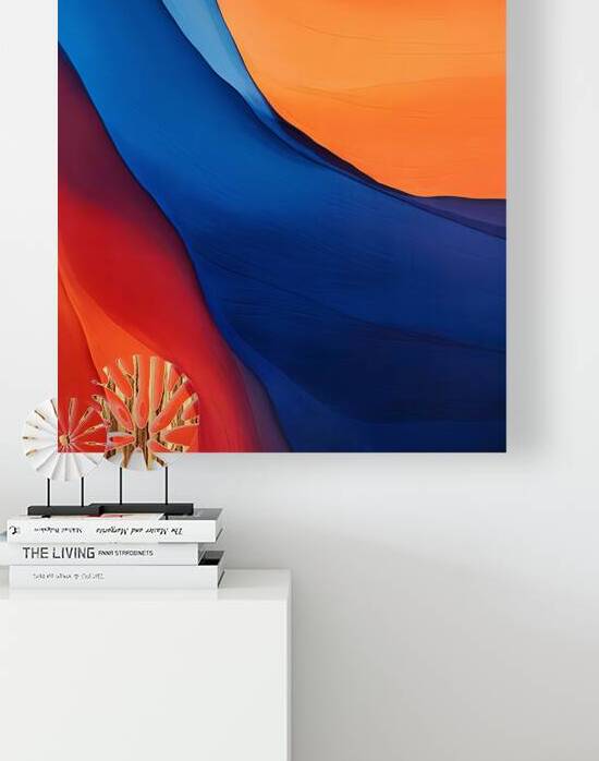 ABSTRACT COLORFUL 17 by Online Arts