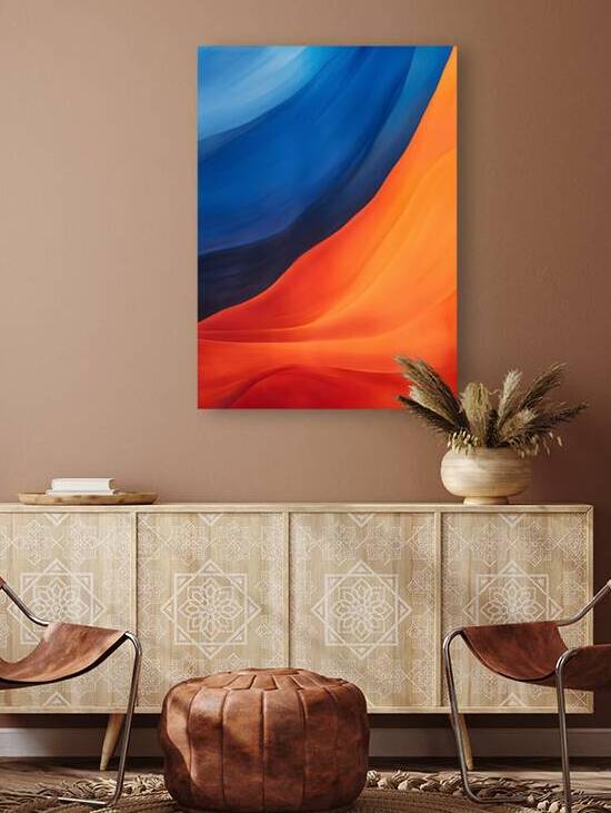 ABSTRACT COLORFUL 19 by Online Arts