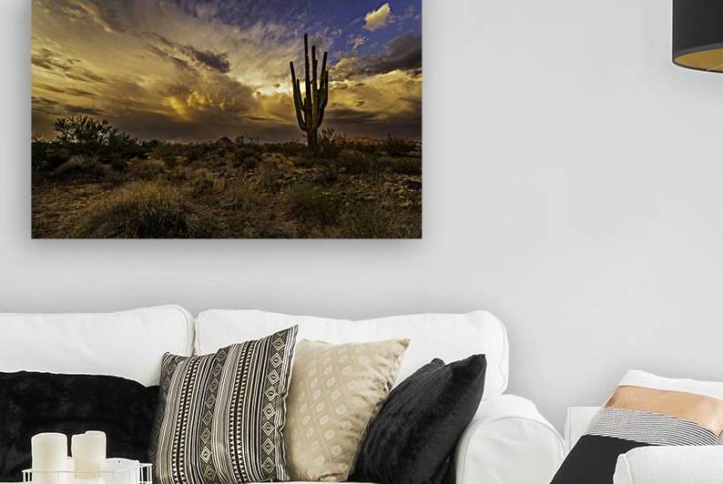 Mammatus Sunset over New River Arizona by Edward Mitchell