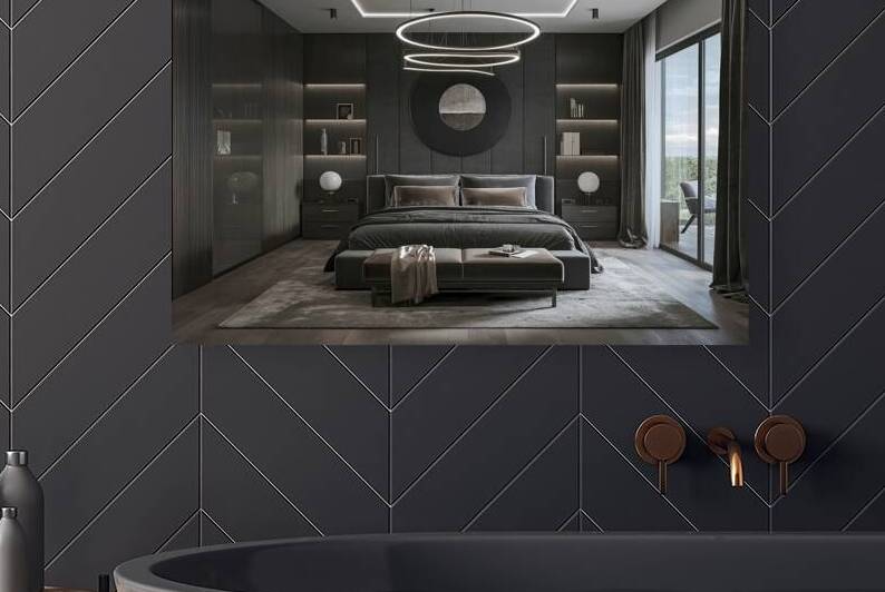 Minimalist modern interior in dark tones with ult 1723175139.7283 by Marius Tomus