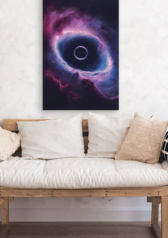 Space background with nebual and eclipsed planet  1723175680.4602 by Marius Tomus