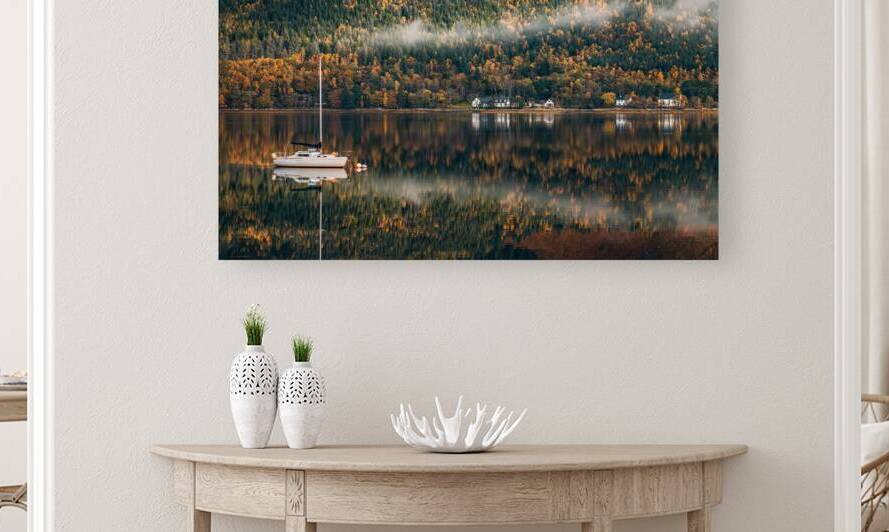 Autumn on Loch Duich by Dave Bowman