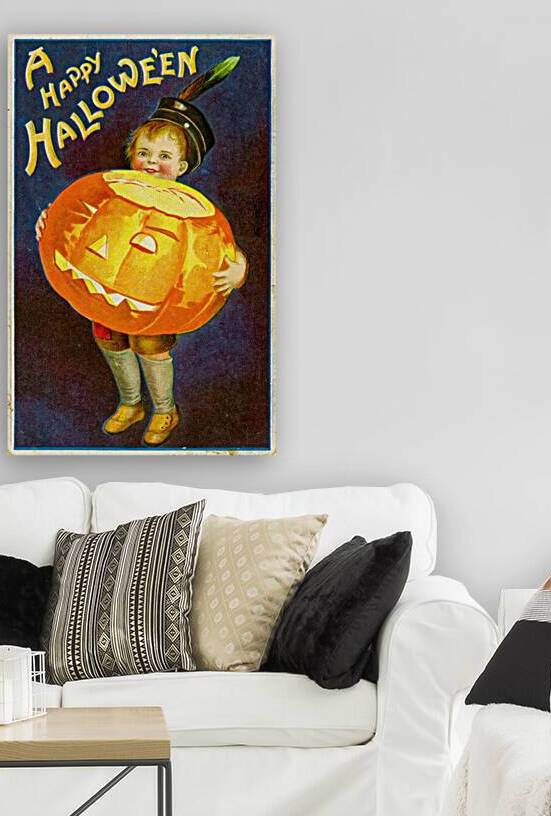 vintage halloween greetings card by Steve Painter