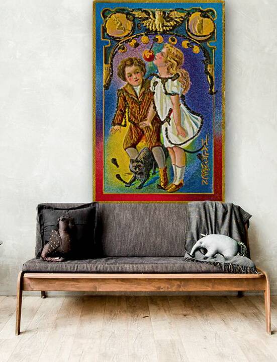 vintage halloween greetings card by Steve Painter