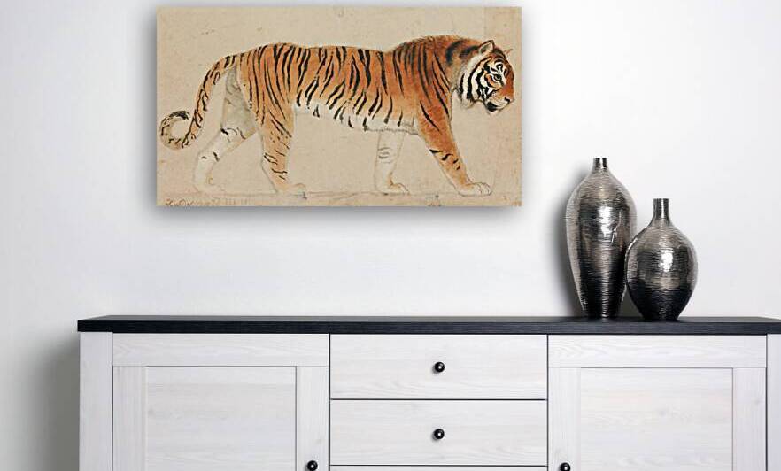 A Tiger by Artist Thomas Stothard by Row One Brand