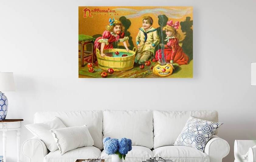  vintage halloween greetings card by Steve Painter