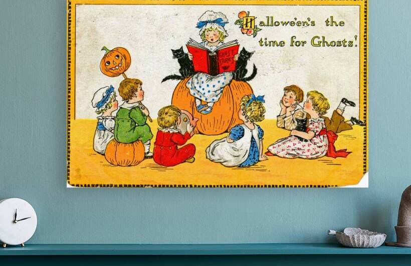  vintage halloween greetings card by Steve Painter