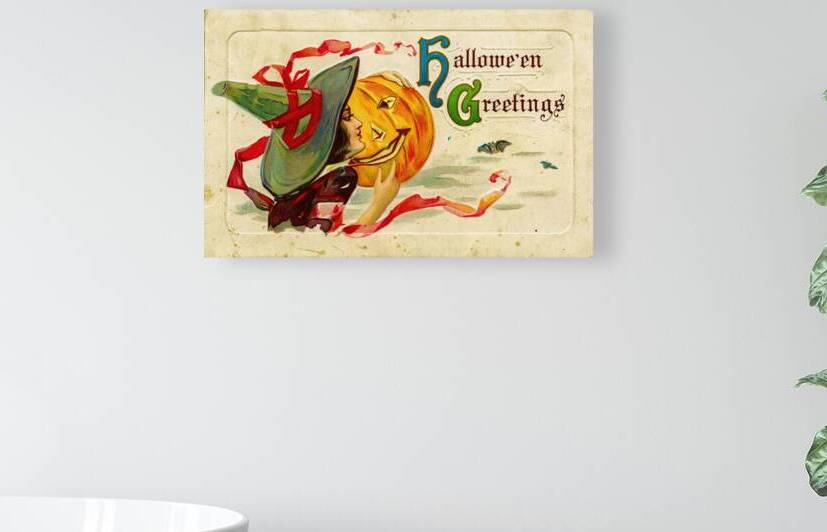 vintage halloween post card by Steve Painter