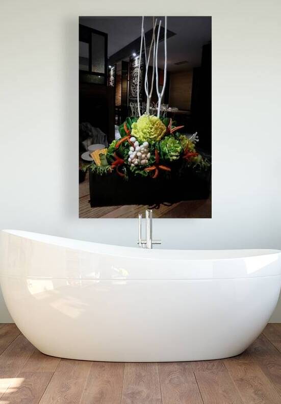 Taiwan-FD - Table with Vegetable Decoration by Clement Tsang