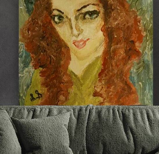 20240812 020755 Red hair and blue eyes by Lawrence Silver Art